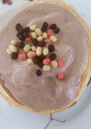Una foto de Pancakes de almendras