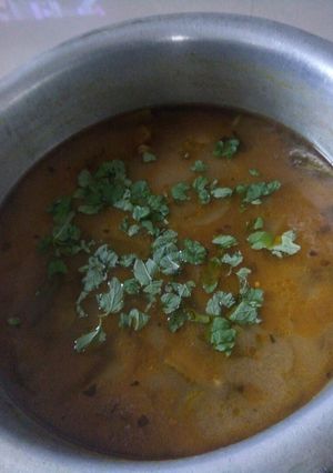 A picture of Sindhi Kadhi.