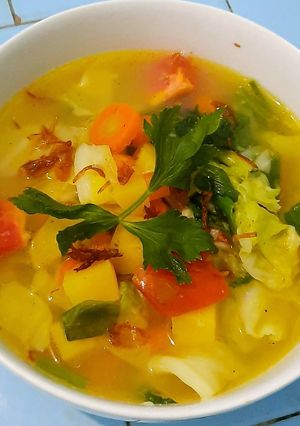 Foto resep Sayur sop simple
