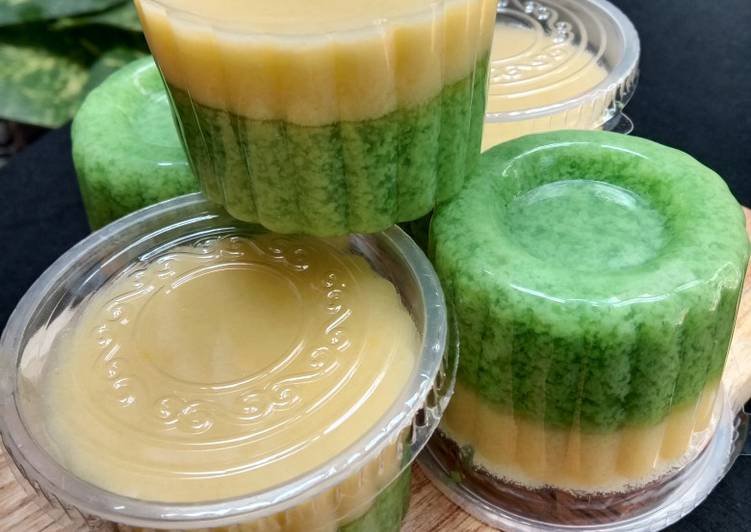 Resep Puding Lumut Mentega | Resep Membuat Puding Lumut Mentega Yang Paling Enak