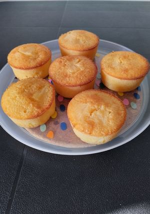 Une photo de Gâteaux moelleux rhum ananas 🍍