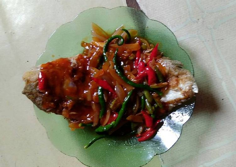 Resep Gurame saos tiram yang enak