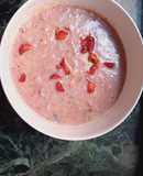 Strawberry banana smoothie