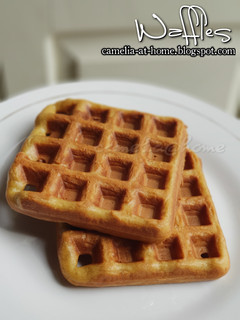 Foto resep Waffle renyah lembut