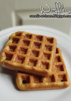 Foto resep Waffle renyah lembut