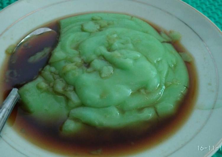 Bubur sumsum pandan