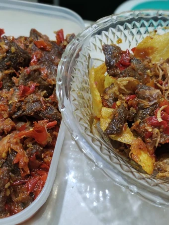 Langkah Gampang Membuat Resep Dendeng Balado yang  Bikin Ketagihan Anti Ribet, Uenak Banget