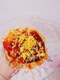 Spaghetti Beef and Cheese