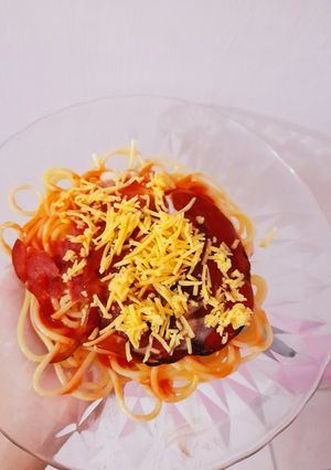 Foto resep Spaghetti Beef and Cheese