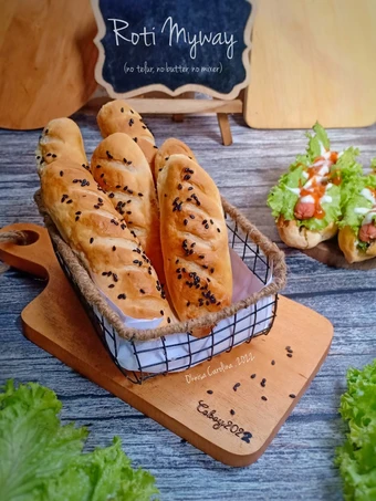 Cara Gampang Menyiapkan Resep Roti Myway - no telur no butter yang Bikin Ngiler Anti Ribet, Mantap