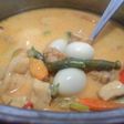 Telor puyuh tahu tempe mandi santan