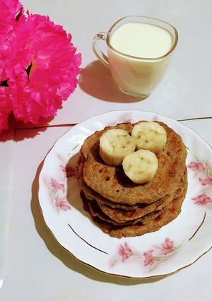 A picture of Healthy Banana Pancakes.
