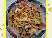 Gambar mie soba beef