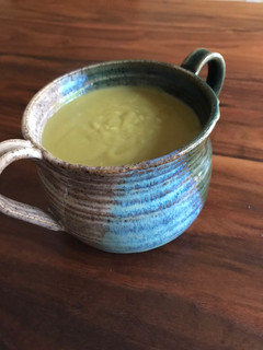 A picture of Instant Pot Vegan Split Pea Soup.