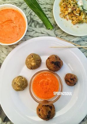 A picture of Bajra Cheesy Modaks.