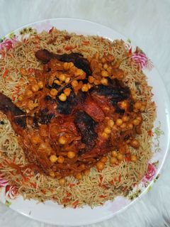 صورة لوصفة برياني دجاج🧡