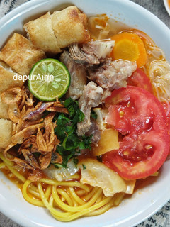 Foto resep Soto mie Bogor kuah merah