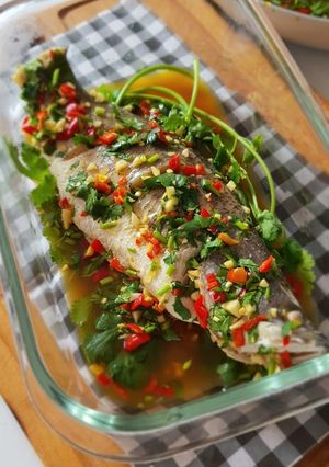 A picture of Thai Steamed Fish.