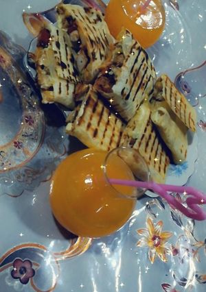 صورة لوصفة طاكوس باعواد الشواء🍡🥙