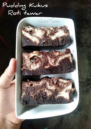 Foto resep Pudding Roti Tawar kukus Coklat