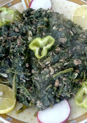 صورة لوصفة سبانغ بلحم دجاج ولا اطيب