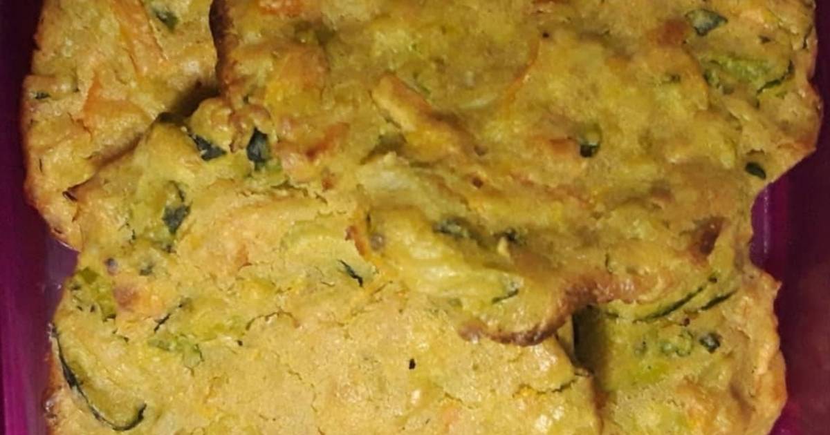 Tortitas de zanahoria, brócoli y calabacín con avena Receta de Patricia