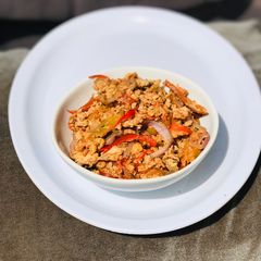 A picture of Spicy Eggsauce.