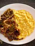 Risotto alla Milanese with Ossobuco in Gremolada