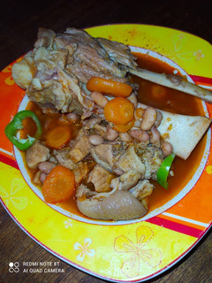 Csülkös babgulyás recept fotója