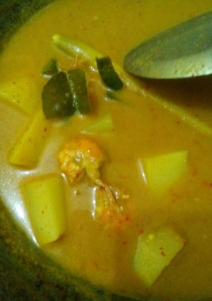 Foto resep Udang gulai Aceh ala" aku..😁