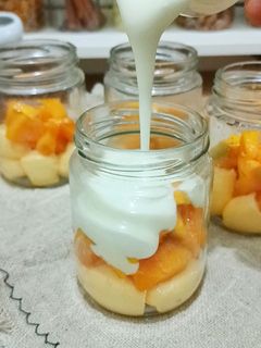 Foto resep Puding mangga saus keju