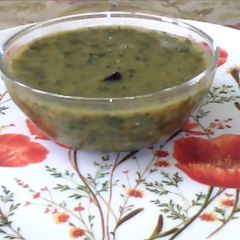 Healthy Mooligai Mudakathan Thoothuvalai Keerai Masiyal - calcium rich A picture of Healthy Mooligai Mudakathan Thoothuvalai Keerai Masiyal - calcium rich.
