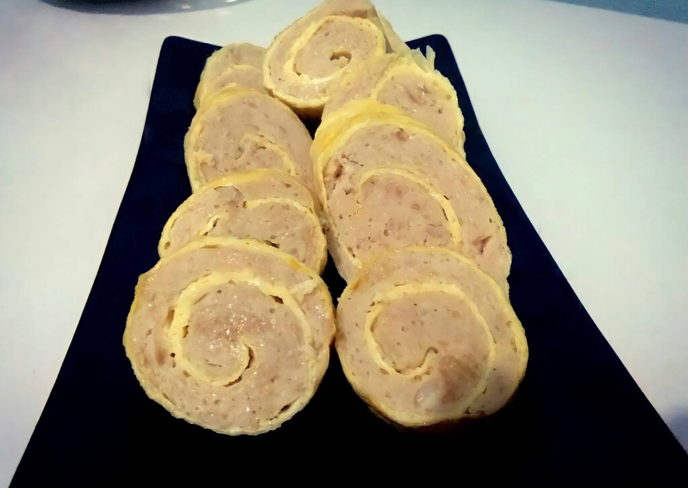 Chicken egg roll (rolade ayam)
