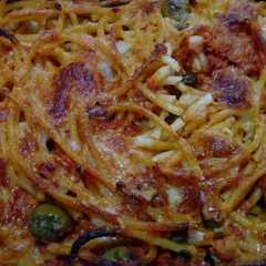 Foto di Bucatini alla pizzaiola in forno