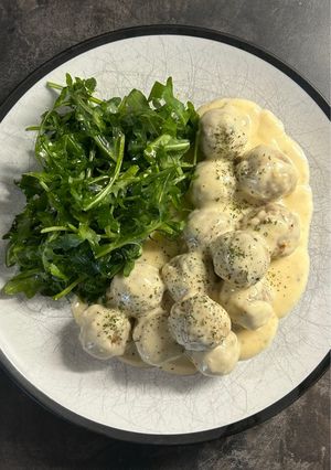 Foto di Polpette in Salsa Cremosa