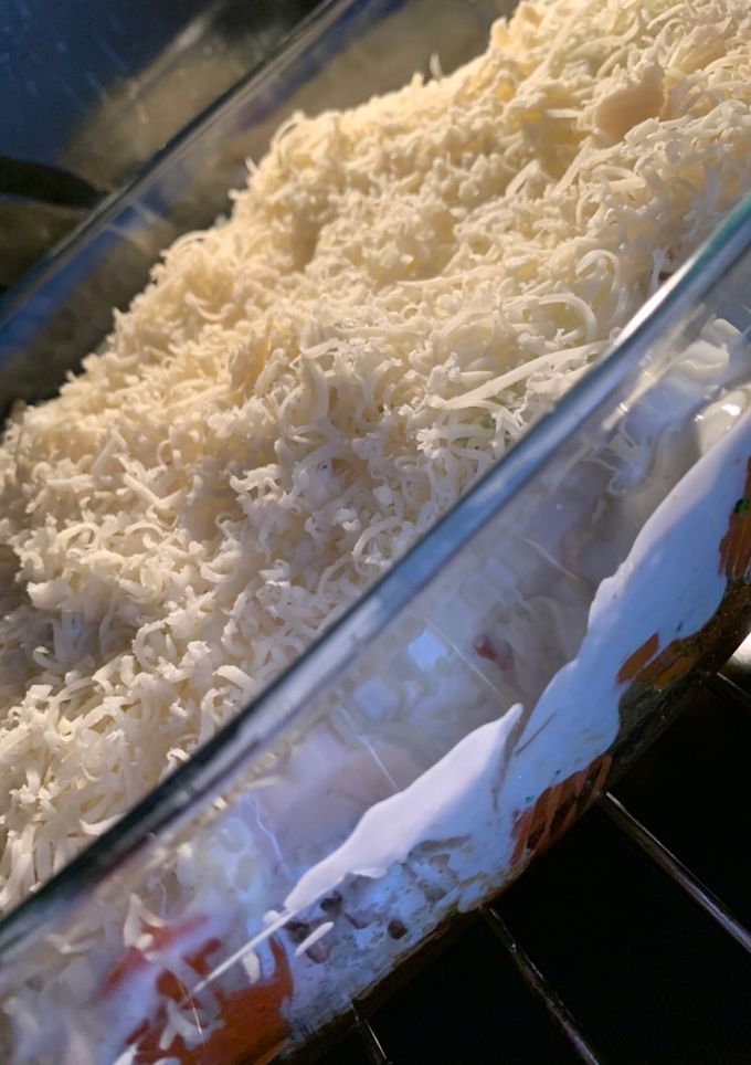 Tejszínes rakott karaj recept fotója