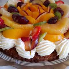 Una foto de Tarta multifrutas