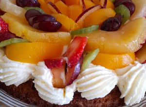 Una foto de Tarta multifrutas