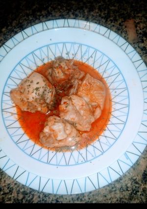 Una foto de Pollo con verduras (mejorado)