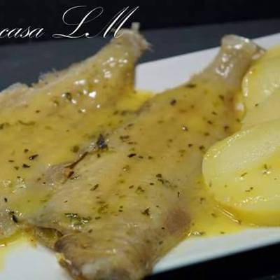 Pescado con salsa menier Receta de recetas de casa LM- Cookpad