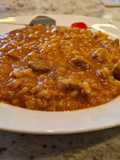 Arroz en salsa de chistorra