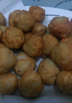Hình của món Chả cá viên chiên.