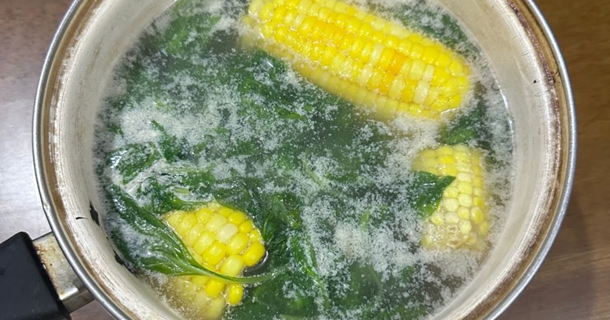 Bobor Bayam Jagung
