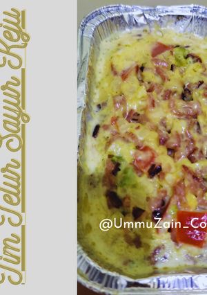 Foto resep Menu MPASI Simple anti GTM Tim Telur Sayur Keju