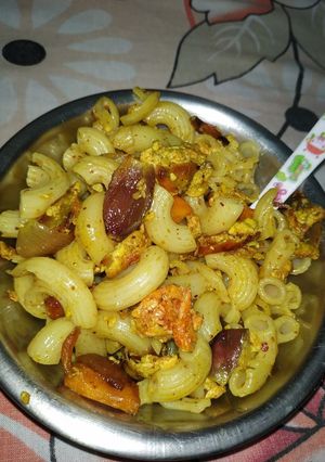 मैकरॉनी (macaroni recipe in Hindi) रेसिपी मुख्य फोटो