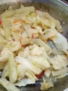 Foto resep Sayur tumis kol labu siam