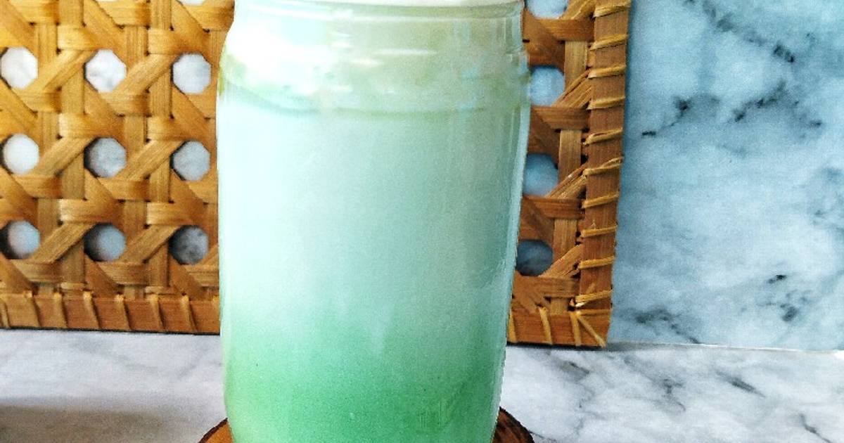 Resep Es susu matcha dengan cream cheese foam oleh Dapur Airin Cookpad