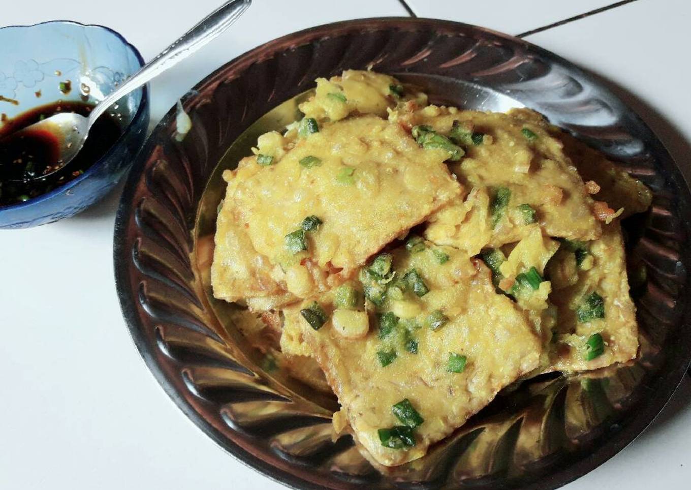 Tempe mendoan sambal pedas special