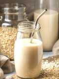 Leche de avena casera