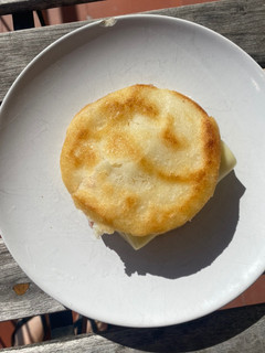 Una foto de Arepas